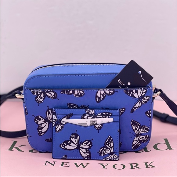 Kate Spade Staci Butterfly Camera
Crossbody and Card Hold Small Wallet S… - Picture 5 of 14